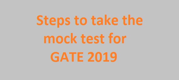 mock test for GATE 2019