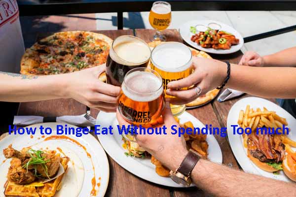 binge eating without spending
