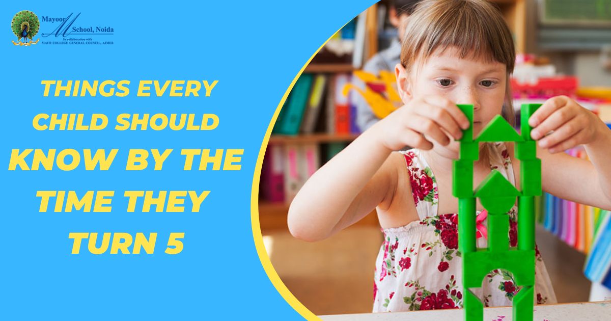 Things every children should know by the time they turn 5