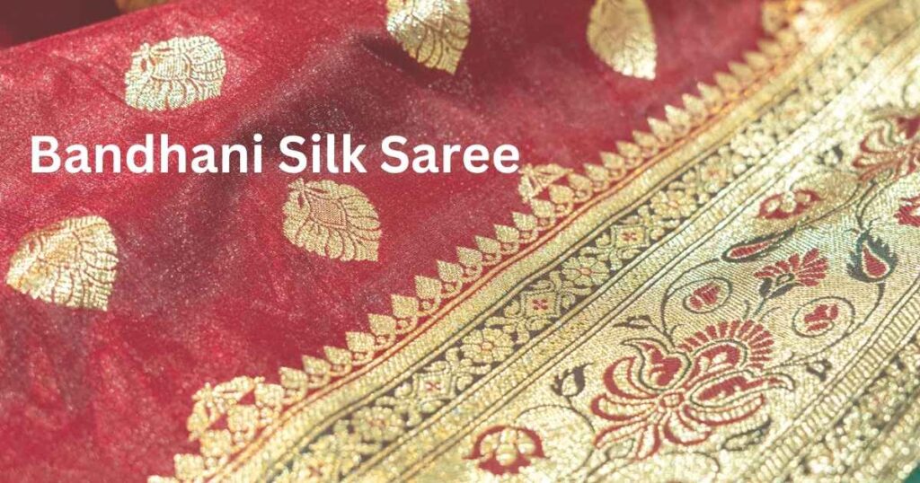 Bandhani Silk Saree