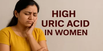 high uric acid in women