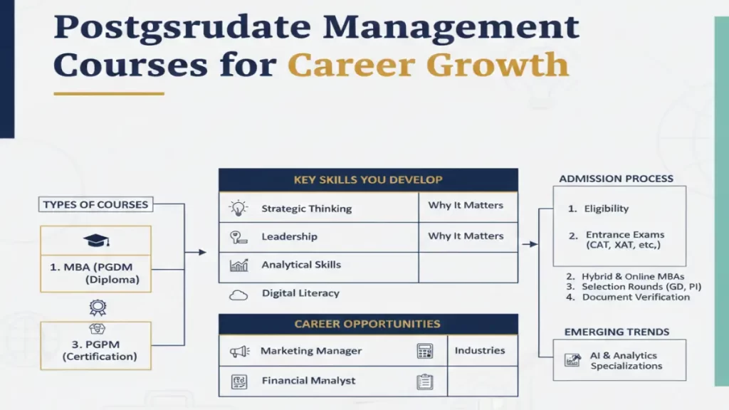 Postgraduate Management Courses